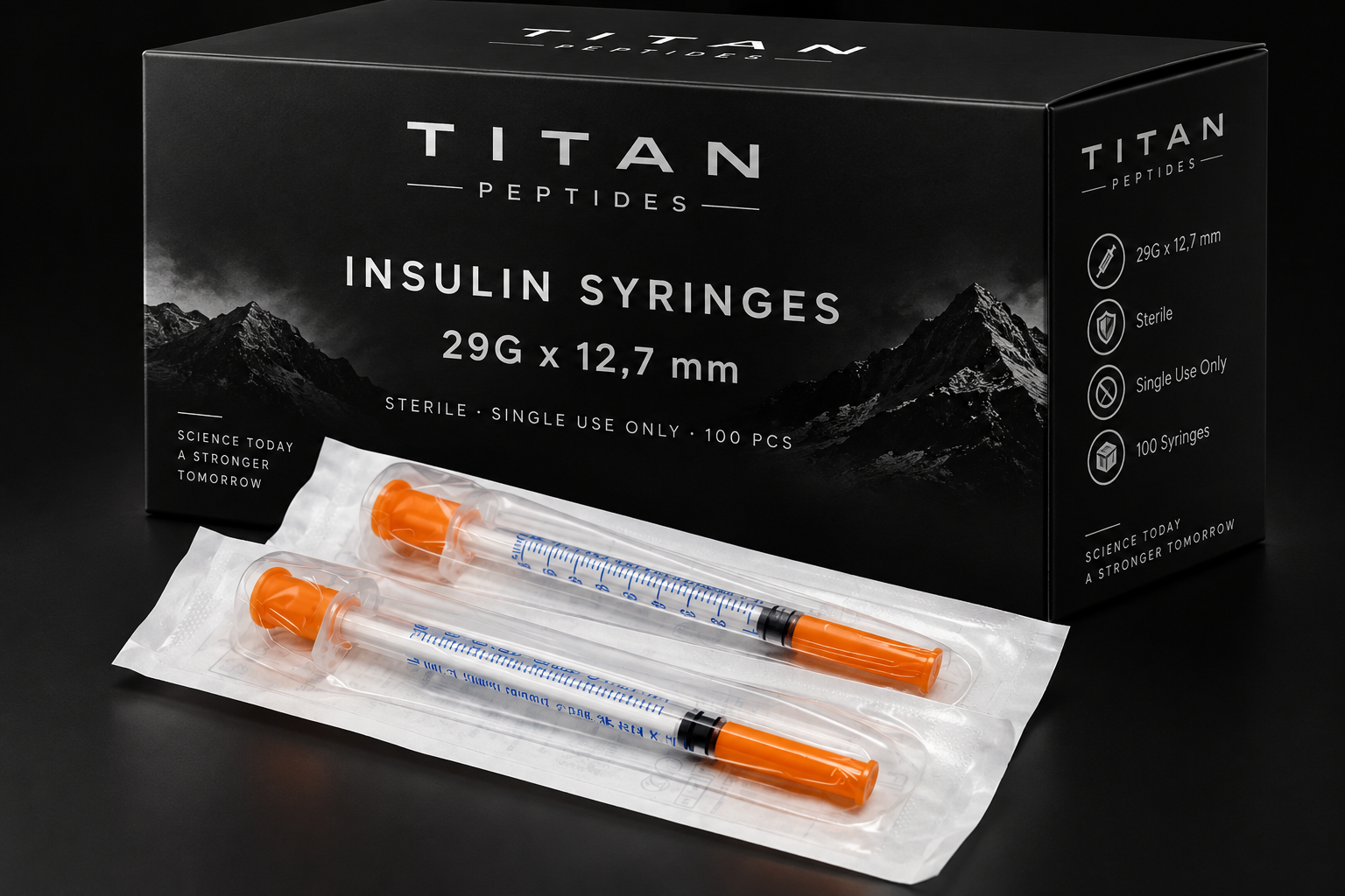 Insulin needles 29G 1ml